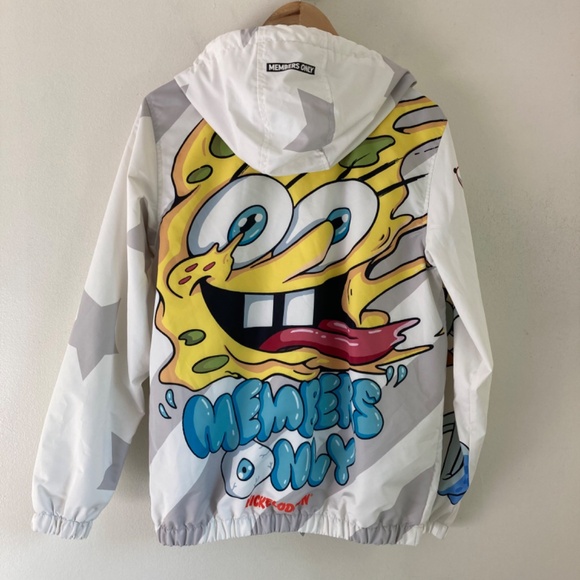 Members only Nickelodeon all over print jacket - Picture 2 of 7